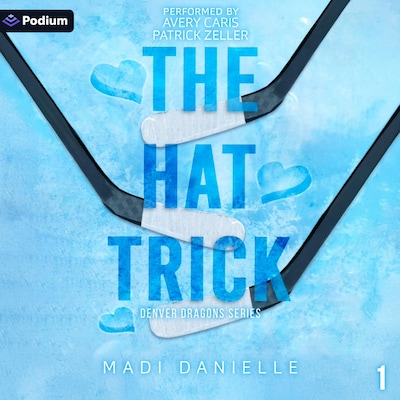 The Hat Trick – omslag til lydbogen af Madi Danielle