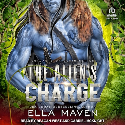 The Alien’s Charge – omslag til lydbogen af Ella Maven