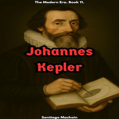 Johannes Kepler – omslag til lydbogen af Santiago  Machain