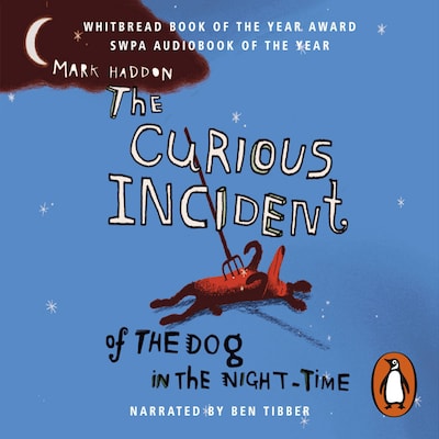 The Curious Incident of the Dog in the Night-time – omslag til lydbogen af Mark Haddon