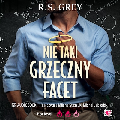 Nie taki grzeczny facet – okładka audiobooka, autor R. S. Grey