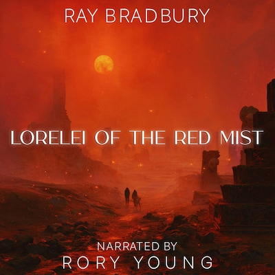 Lorelei of the Red Mist – omslag til lydbogen af Ray Bradbury