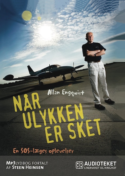 Når ulykken er sket - En SOS-læges oplevelser – omslag til lydbogen af Allan Engquist