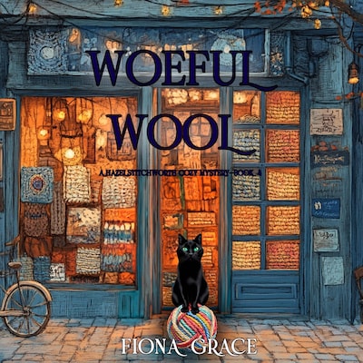 Woeful Wool (A Hazel Stitchworth Cozy Mystery—Book 4) – omslag til lydbogen af Fiona Grace