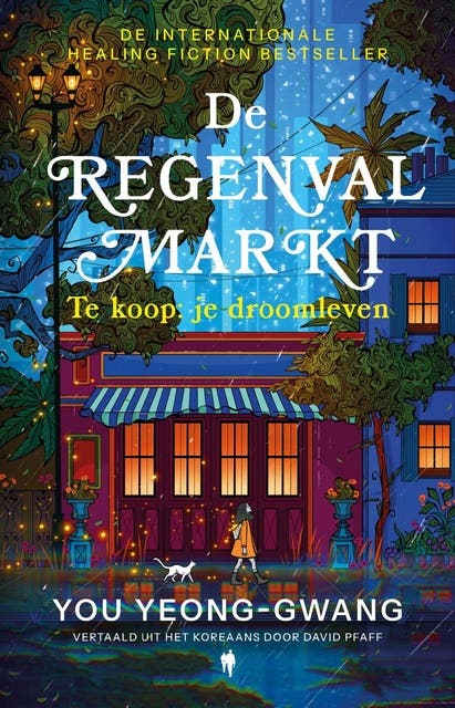 De regenvalmarkt – omslag van het luisterboek van You Yeong-Gwang
