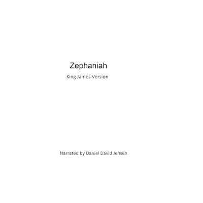 Zephaniah – omslag til lydbogen af AV, KJV