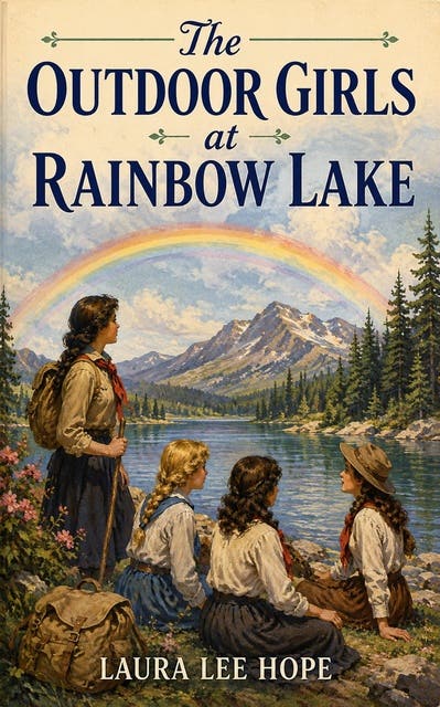 The Outdoor Girls at Rainbow Lake – omslag til lydbogen af Laura Lee Hope