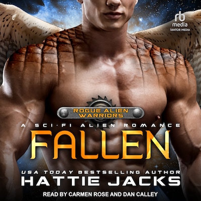 Fallen – omslag til lydbogen af Hattie Jacks