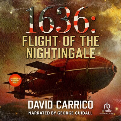 1636: The Flight of the Nightingale – omslag til lydbogen af David Carrico