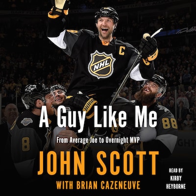 A Guy Like Me – omslag til lydbogen af John Scott
