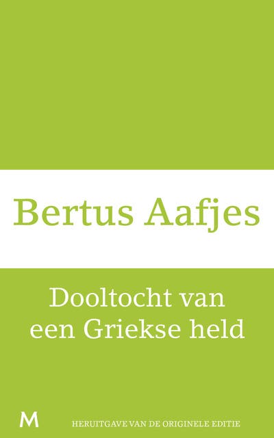Dooltocht van een Griekse held – omslag van het luisterboek van Bertus Aafjes