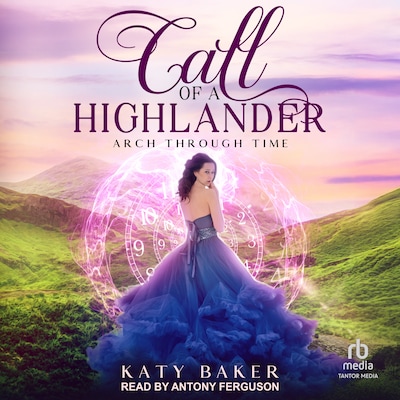 Call of a Highlander – omslag til lydbogen af Katy Baker