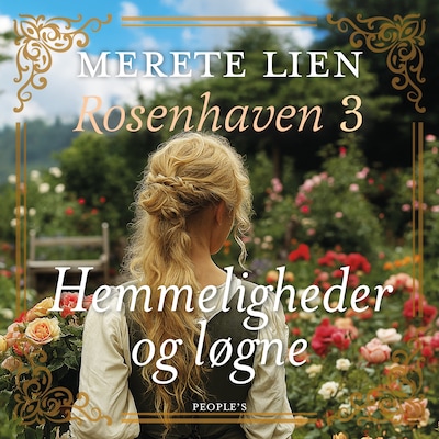 Hemmeligheder og løgne – omslag til lydbogen af Merete Lien