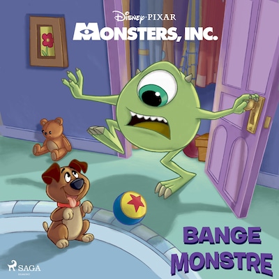 Monsters, Inc. - Bange monstre – omslag til lydbogen af Disney