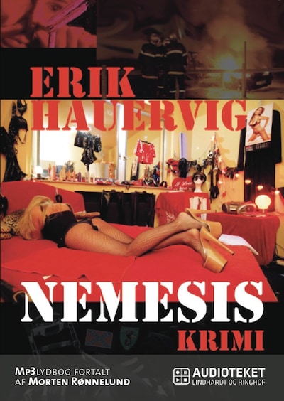 Nemesis – omslag til lydbogen af Erik Hauervig