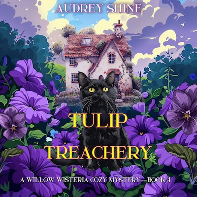 Tulip Treachery (A Willow Wisteria Cozy Mystery—Book Four) – omslag til lydbogen af Audrey Shine