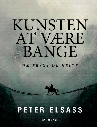 Kunsten at være bange – omslag til lydbogen af Peter Elsass