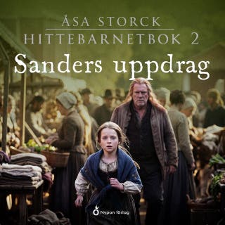 Sanders uppdrag – omslag till ljudboken av Åsa Storck