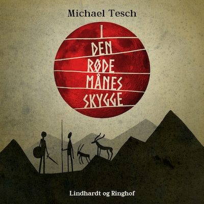 I den røde månes skygge – omslag til lydbogen af Michael Tesch