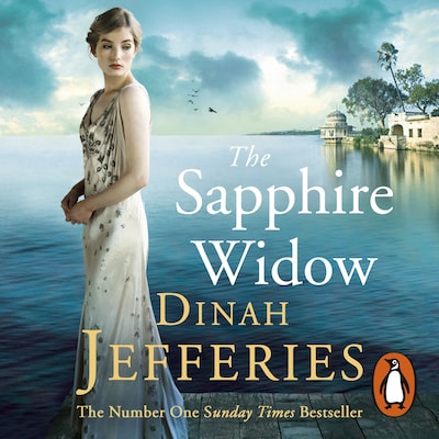 The Sapphire Widow – omslag til lydbogen af Dinah Jefferies