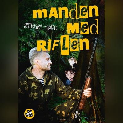 Manden med riflen – omslag til lydbogen af Steen Føge