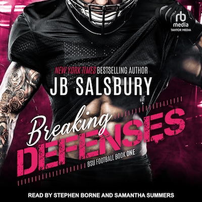 Breaking Defenses – omslag til lydbogen af JB Salsbury