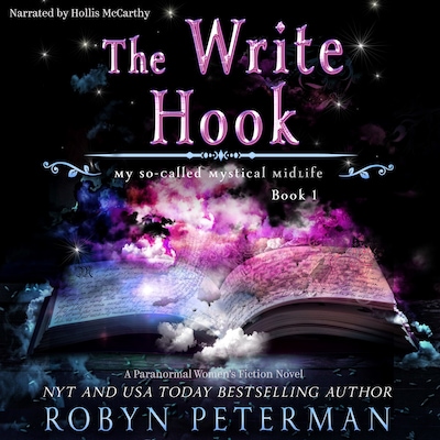 The Write Hook – omslag til lydbogen af Robyn Peterman