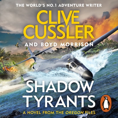 Shadow Tyrants – omslag til lydbogen af Clive Cussler, Boyd Morrison