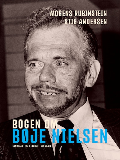 Bogen om Bøje Nielsen – omslag til lydbogen af Stig Andersen, Mogens Rubinstein