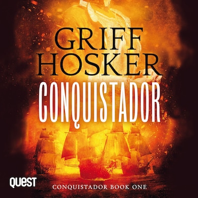 Conquistador – omslag til lydbogen af Griff Hosker