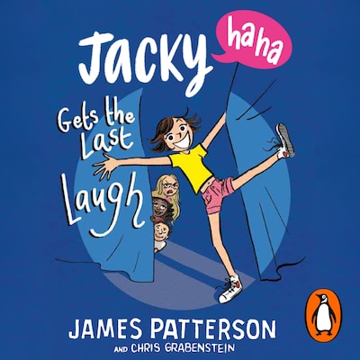 Jacky Ha-Ha Gets the Last Laugh – omslag til lydbogen af James Patterson