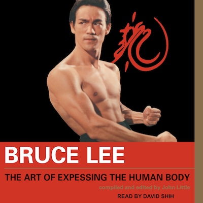 Bruce Lee The Art of Expressing the Human Body – omslag til lydbogen af Bruce Lee