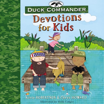 Duck Commander Devotions for Kids – omslag til lydbogen af Korie Robertson, Chrys Howard