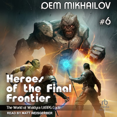 Heroes of the Final Frontier 6 – omslag til lydbogen af Dem Mikhailov
