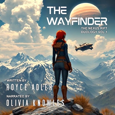 The Wayfinder – omslag til lydbogen af Royce Adler