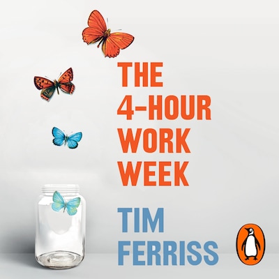 The 4-Hour Work Week – omslag til lydbogen af Timothy Ferriss