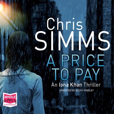 A Price to Pay – omslag til lydbogen af Chris Simms