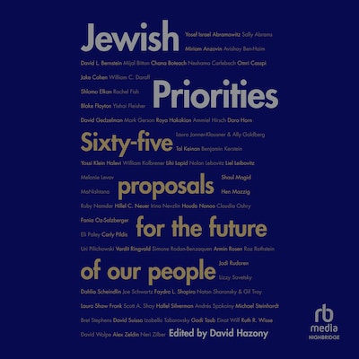 Jewish Priorities – omslag til lydbogen af Unknown Author