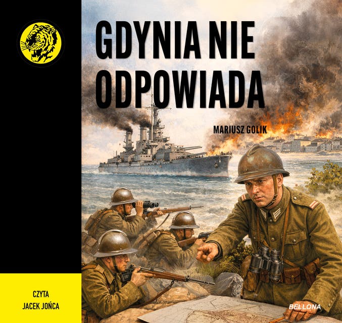Gdynia nie odpowiada – okładka audiobooka, autor Mariusz Golik