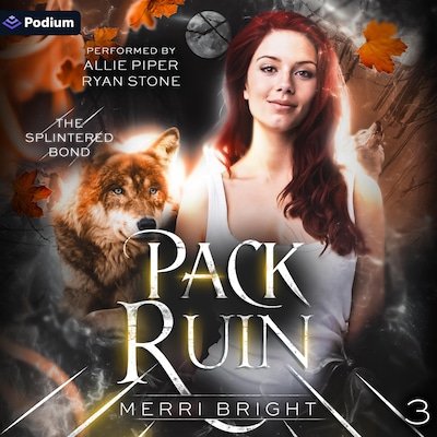 Pack Ruin – omslag til lydbogen af Merri Bright