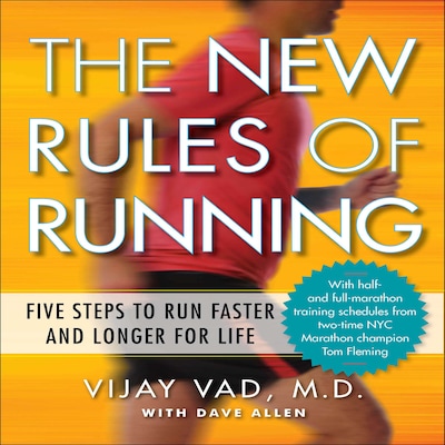The New Rules Running – omslag til lydbogen af David Allen