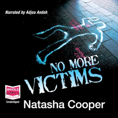 No More Victims – omslag til lydbogen af Natasha Cooper