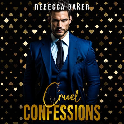Cruel Confessions – omslag till ljudboken av Rebecca Baker