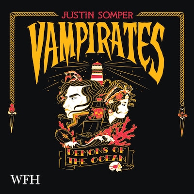 Vampirates: Demons of the Ocean – omslag til lydbogen af Justin Somper
