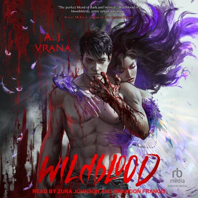 Wildblood – omslag til lydbogen af A.J. Vrana