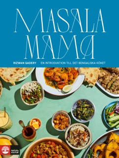 Masala mama : en introduktion till det bengaliska köket – omslag till ljudboken av Rizwan Qadery