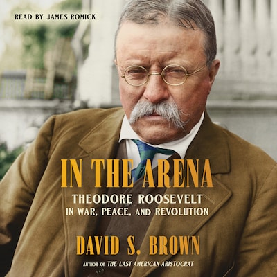 In the Arena – omslag til lydbogen af David S. Brown