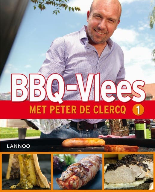 BBQ-Vlees – omslag van het luisterboek van Peter de Clerq