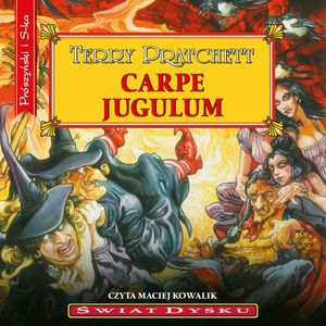 Carpe Jugulum – okładka audiobooka, autor Terry Pratchett