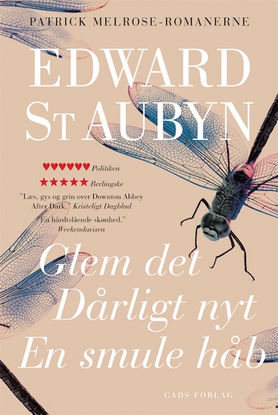 Glem det – Dårligt nyt ­– En smule håb – omslag til lydbogen af Edward St Aubyn